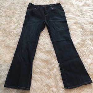 The Limited + Dark blue denim jeans